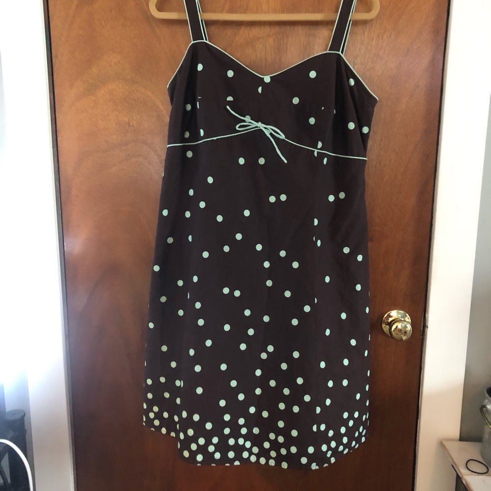 R&K 18W brown cotton sundress